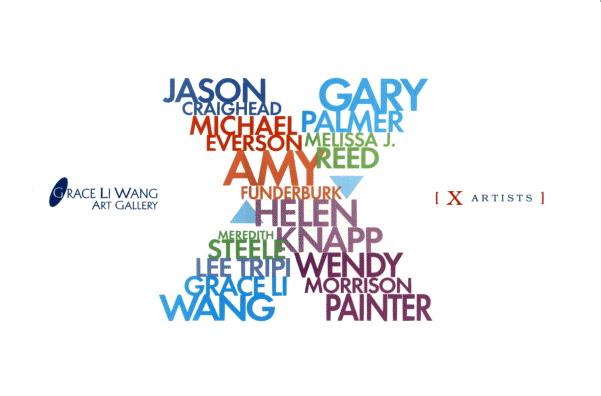 Works by Jason Craighead, Michael Everson, Amy Funderburk, Helen Knapp, Wendy Morrison Painter, Gary Palmer, Melissa J. Reed, Meredith Steele, Lee Tripi, and Grace Li Wang