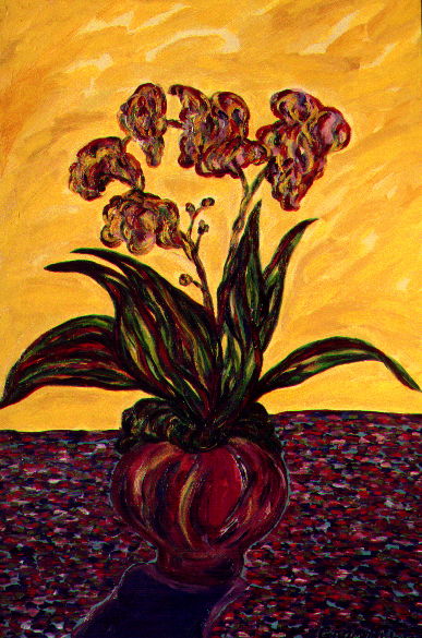 Flowers with Dancing Leaves