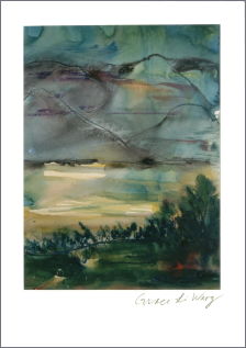 Signed art photoprint greeting card